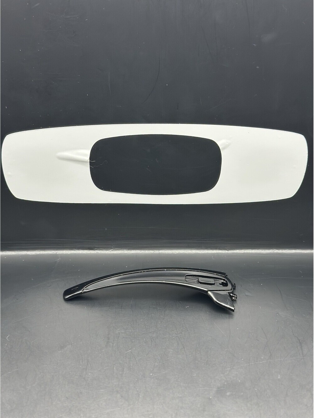 Oakley Batwolf OEM Polished Black Right Replacement Arm